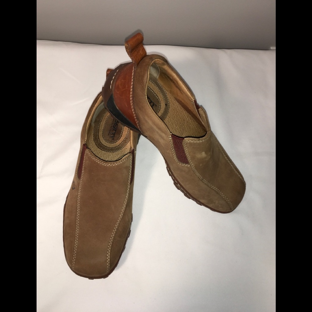 Men's Slip-On Loafers in Brown - Comfortable Casual Shoes